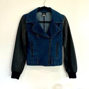 Nike NSW Moto Selvedge Denim Destroyer Jacket